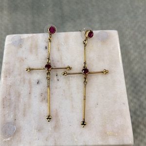 Cross Earrings